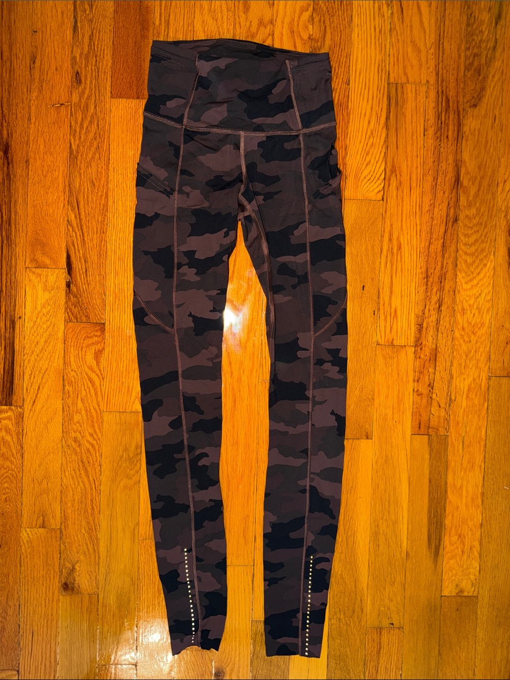 Lululemon athletic brown camo leggings